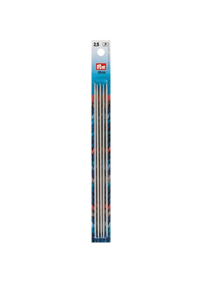 DOUBLE-POINTED KNITTING NEEDLES 2.50 MM