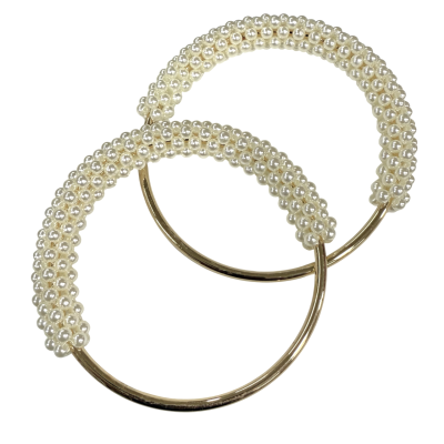 ΜΕΤΑΛΛΙΚΟΣ ΚΡΙΚΟΣ ΧΕΡΟΥΛΙ ΓΙΑ ΤΣΑΝΤΑ με Περλες