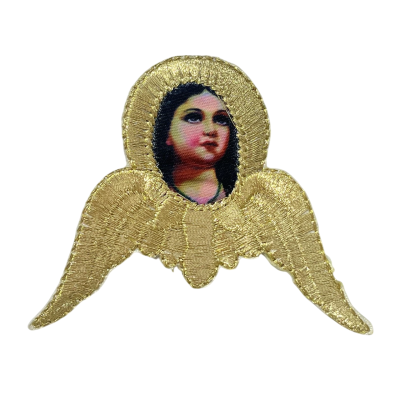 EMBROIDERED ANGEL MOTIF small