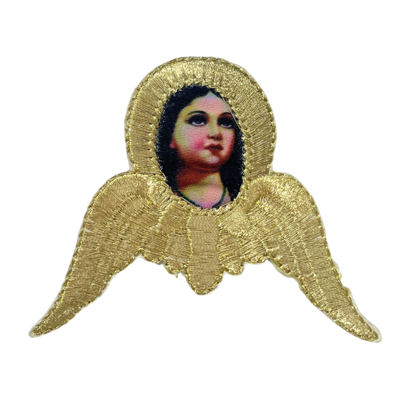 EMBROIDERED ANGEL MOTIF small