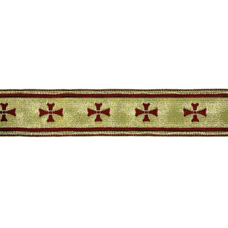 CHURCH TRIMMING Gold with Cross