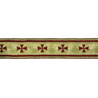 CHURCH TRIMMING Gold with Cross