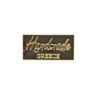 LABEL " HANDMADE GREECE " METAL CLIP