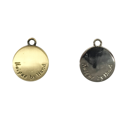 LABEL " UNIQUE by hand " METAL CLIP