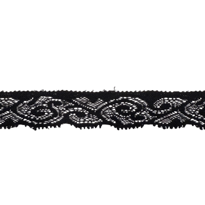 ELASTIC TRICOT LACE  28 mm lahouri