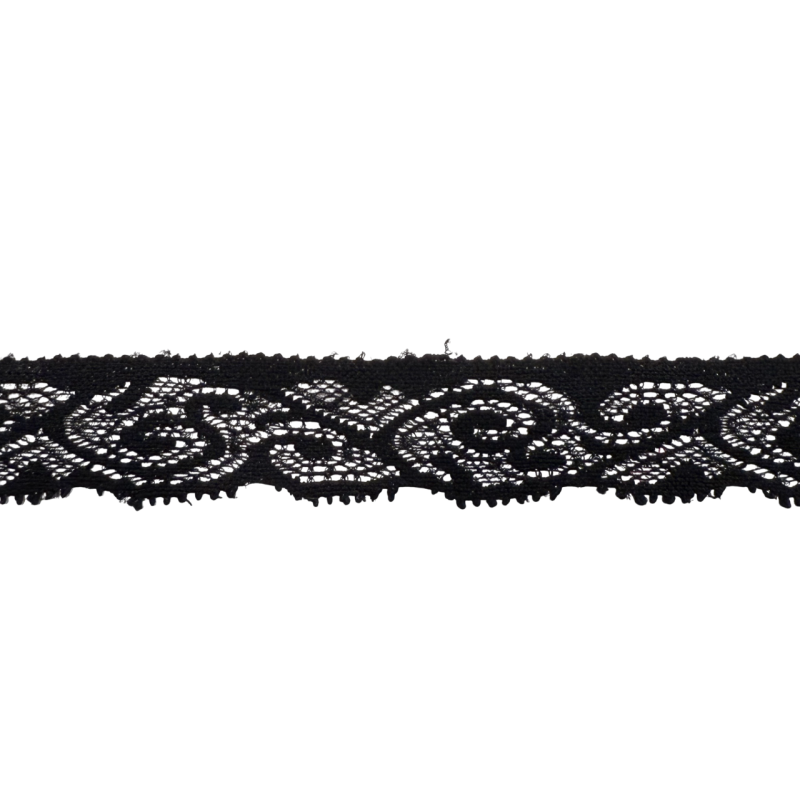 ELASTIC TRICOT LACE  28 mm lahouri