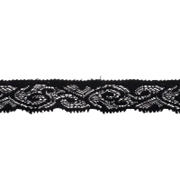 ELASTIC TRICOT LACE  28 mm lahouri