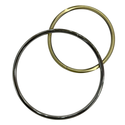 ROUND METALLIC HANDLE LINK FOR BAGS