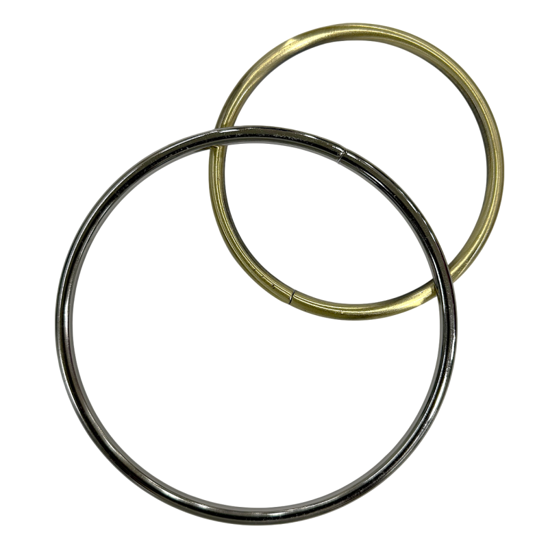 ROUND METALLIC HANDLE LINK FOR BAGS