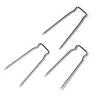 Loose cover pins, double-pointed, silver-coloured