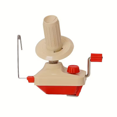 Compact Hand-Crank Yarn Winder