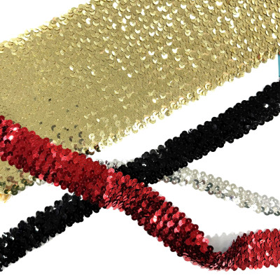 ELASTIC SEQUIN TRIMMING
