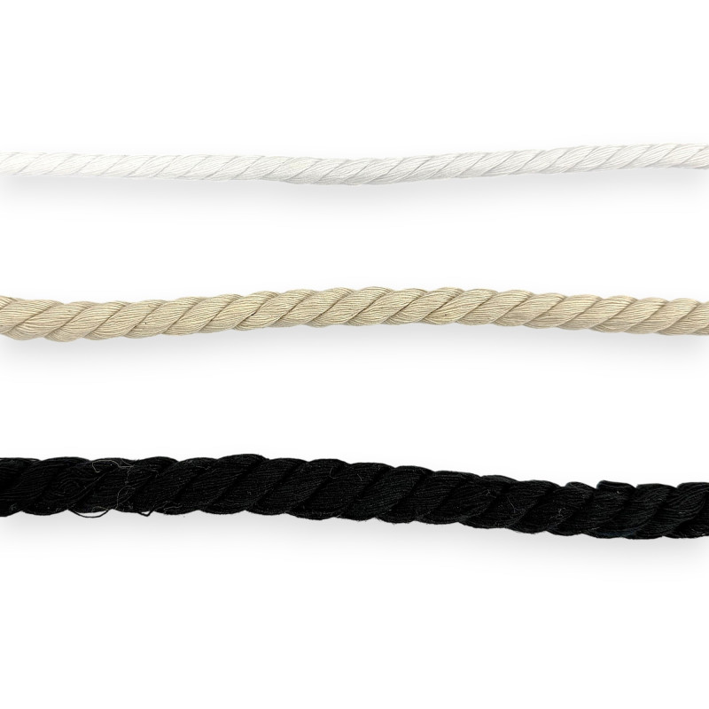 COTTON TWISTED CORD FOR MACRAME