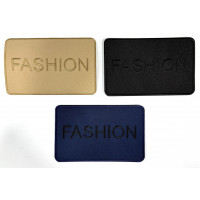 IRON ON PATCH RECTANGLE XL "FASHION"