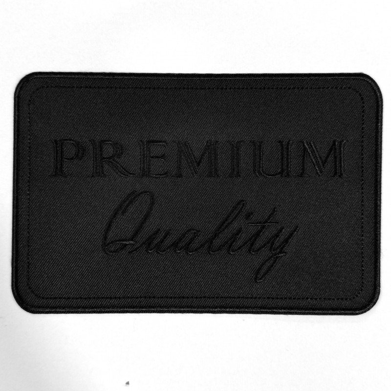 IRON ON PATCH RECTANGLE XXXL "PREMIUM QUALITY"