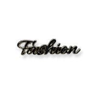 LABEL " FASHION " METAL CLIP repouse