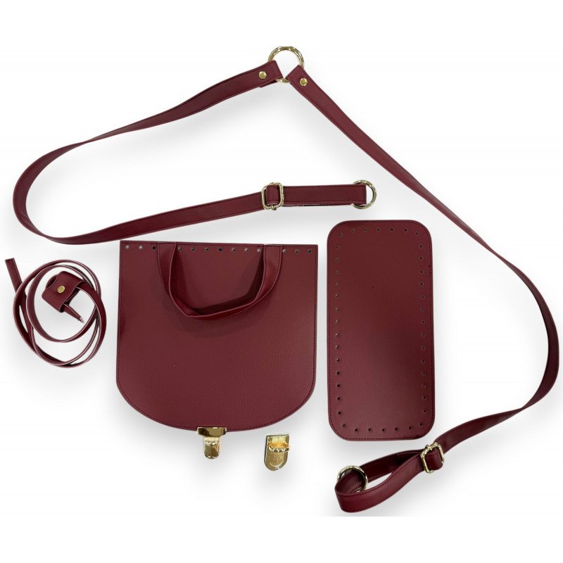 SHOULDER BAG SET (LID - HANDLE - BOTTOM)