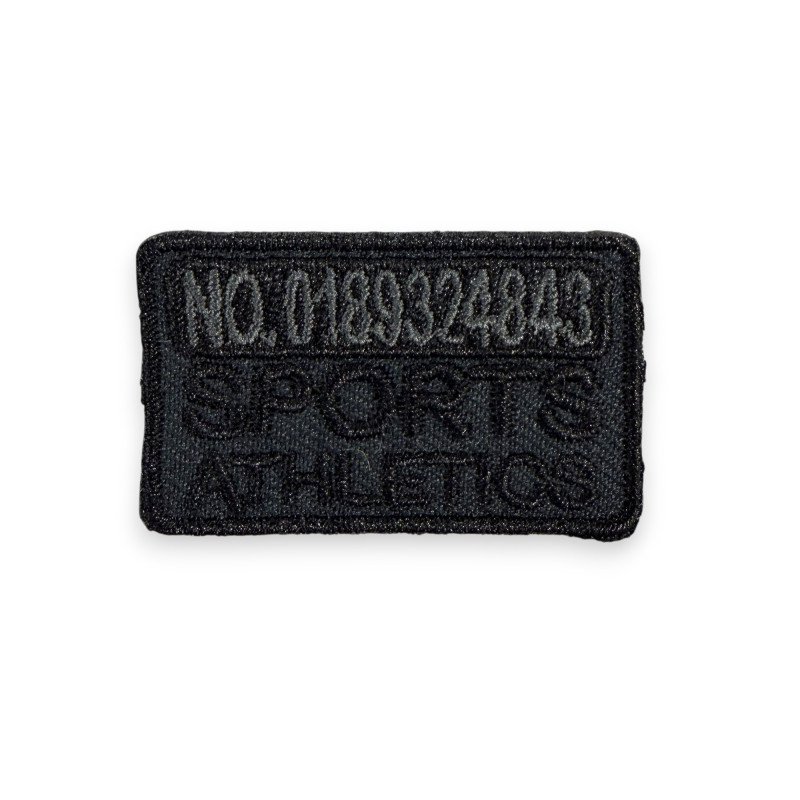 IRON ON PATCH RECTANGLE MEDIUM "Sports Athletics"