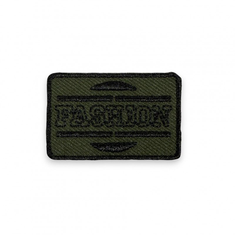IRON ON PATCH RECTANGLE MEDIUM  "Fashion"