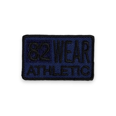 IRON ON PATCH RECTANGLE MEDIUM  "Wear Athletic"