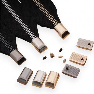 STOP for ZIPPER  by meter