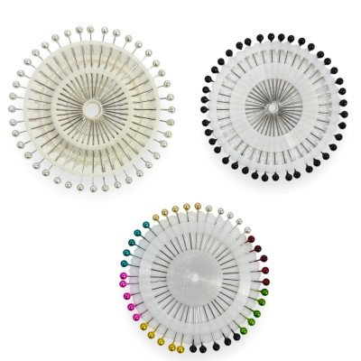 PINS WITH PEARL HEAD