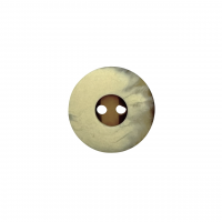 BROWN ECRU PLASTIC BUTTON
