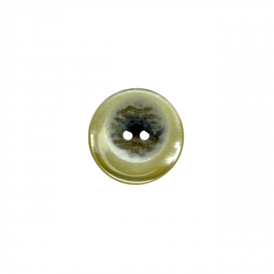 BLACK ECRU PLASTIC BUTTON