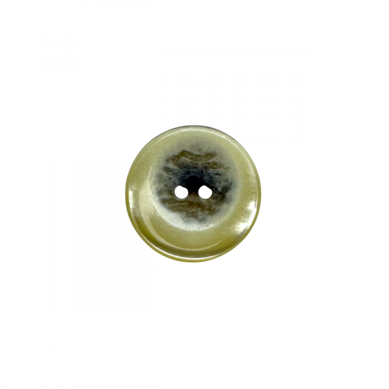 BLACK ECRU PLASTIC BUTTON