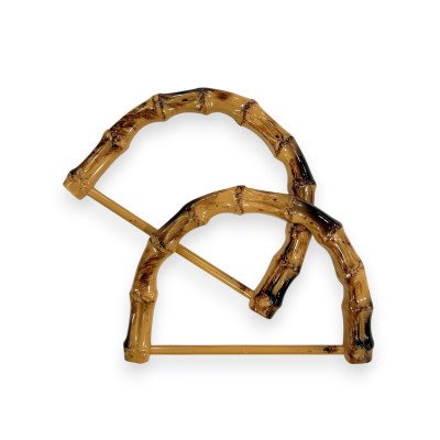 BAG BAMBOO HANDLE SHAPE D