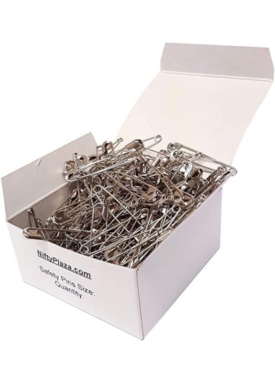 SAFETY PINS 40 mm , No 2 , Α' , SILVER