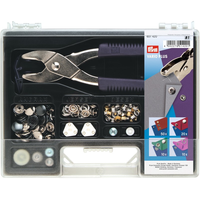 Non-sew assortment box, Vario-Plus PRYM 390900