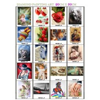 DIAMOND ART MOSAIC 20 x 30 cm