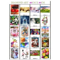 DIAMOND ART MOSAIC 20 x 30 cm