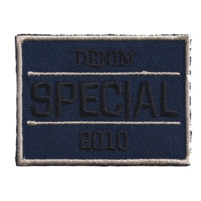 IRON ON PATCH RECTANGLE BIG "SPECIAL"
