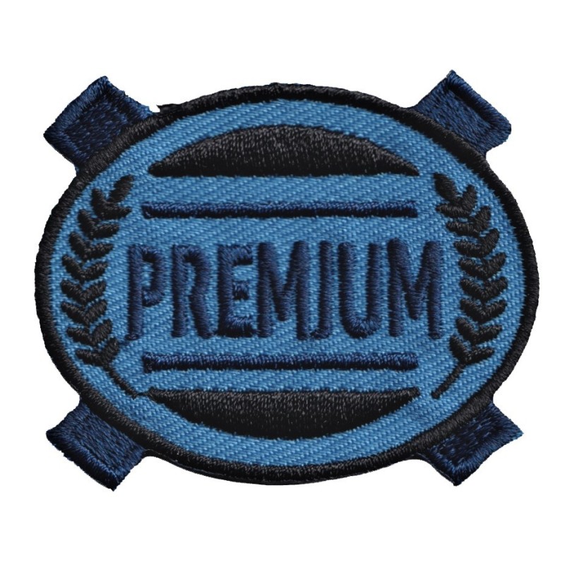 IRON ON PATCH ROUND BIG "PREMIUM"