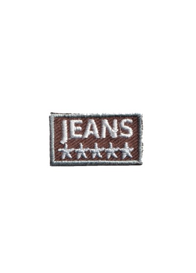IRON ON PATCH RECTANGLE SMALL