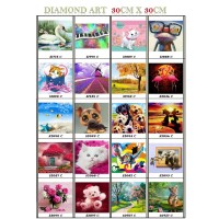 DIAMOND ART MOSAIC  30 x 30 cm