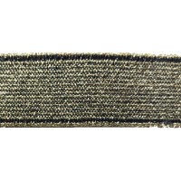 ΛΑΣΤΙΧΟ ΛΟΥΡΕΞ  25 mm - ΧΡΥΣΟ , ΑΣΗΜΙ