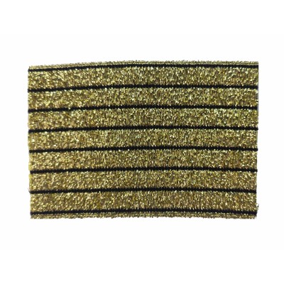 ΛΑΣΤΙΧΟ ΠΛΑΚΕ - 60 mm - ΧΡΥΣΟ , ΑΣΗΜΙ