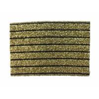 ΛΑΣΤΙΧΟ ΠΛΑΚΕ - 60 mm - ΧΡΥΣΟ , ΑΣΗΜΙ