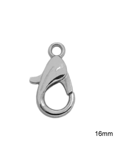 CASTING LOBSTER CLAW CLASP 16 mm