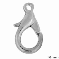 CASTING LOBSTER CLAW CLASP 18 mm