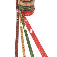 CHRISTMAS RIBBON " SHINE STARS " , 13-23 mm