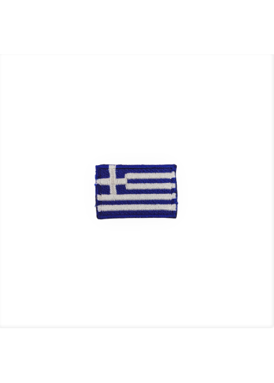 THERMOADHESIVE GREEK FLAG - 2.5 x 1.6 cm