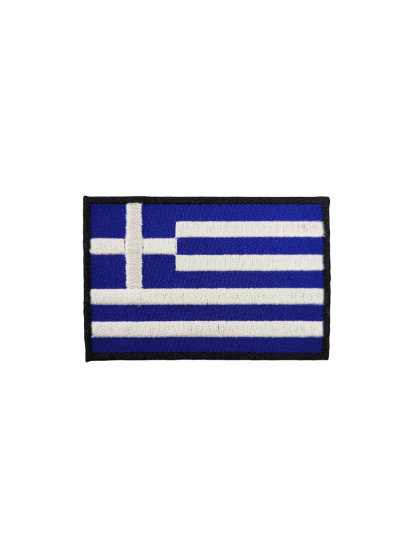 THERMOADHESIVE GREEK FLAG - 7 x 4 cm