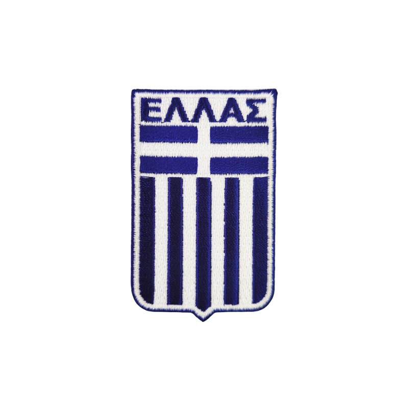 ΕΛΛΗΝΙΚΗ ΣΗΜΑΙΑ -  6,5 x 4,5 cm (ΘΕΡΜΟΚΟΛΛΗΤΙΚΟ)