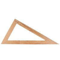 ΞΥΛΙΝΟ ΤΡΙΓΩΝΟ (50 cm) ΓΙΑ ΣΧΕΔΙΟ