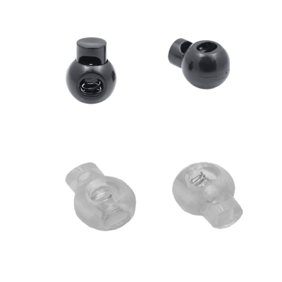 ΠΛΑΣΤΙΚΟ ΣΤΡΟΓΓΥΛΟ ΣΤΟΠΕΡ ΓΙΑ ΚΟΡΔΟΝΙΑ, 22 mm