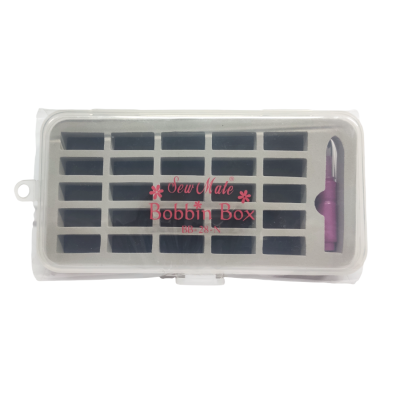 BOBBIN BOX PLASTIC CASE + STITCH REMOVER